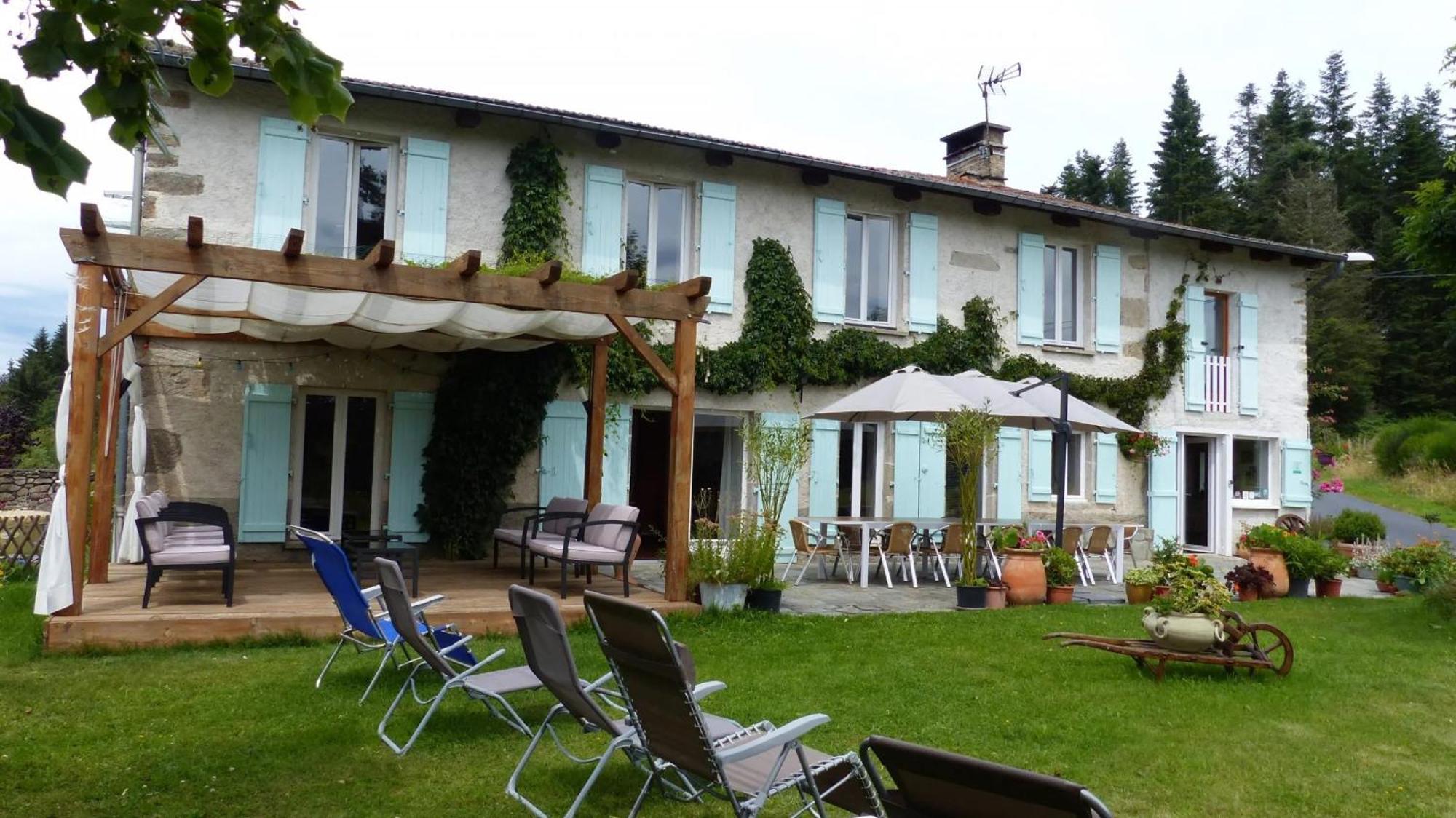 Hotel La Ferme Du Garnasson Doranges Exteriér fotografie