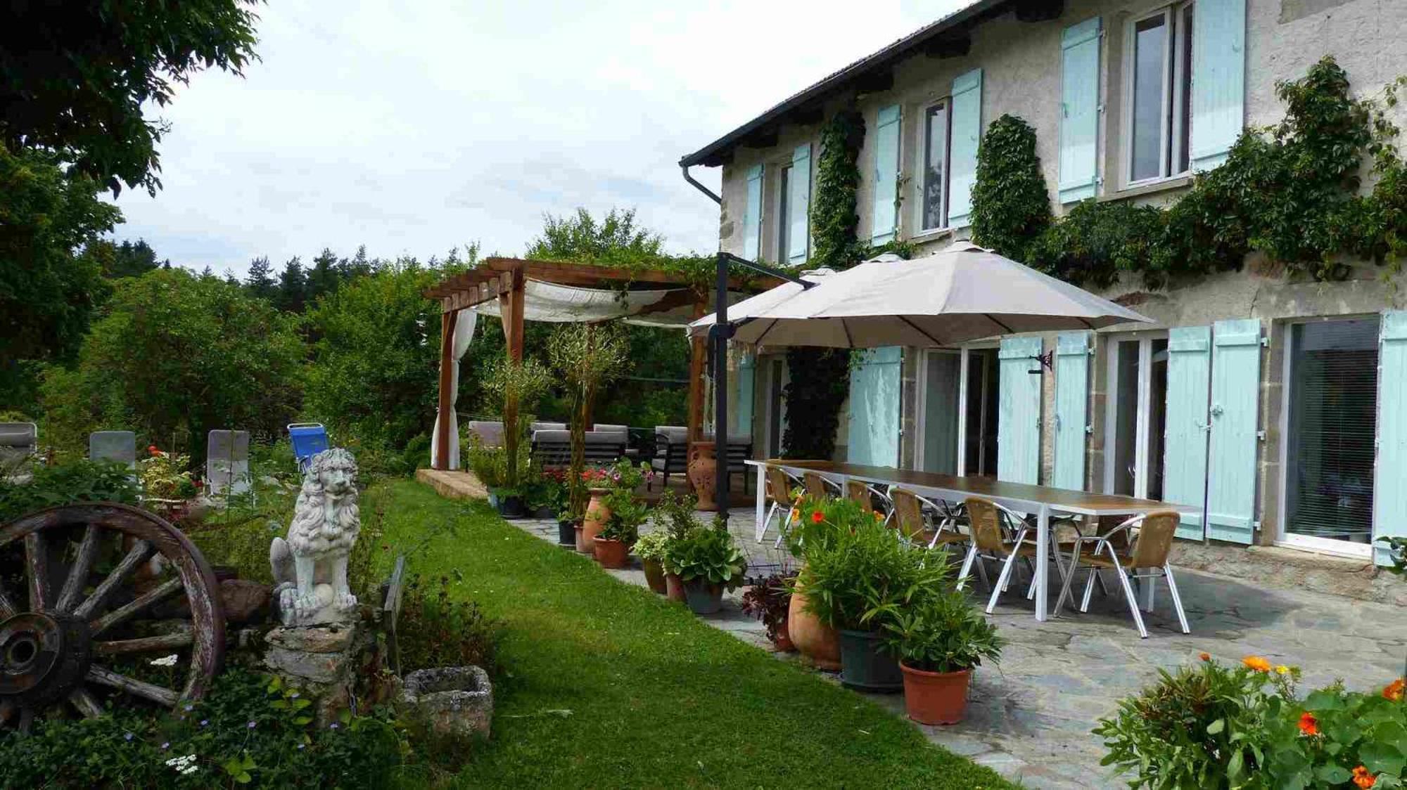 Hotel La Ferme Du Garnasson Doranges Exteriér fotografie